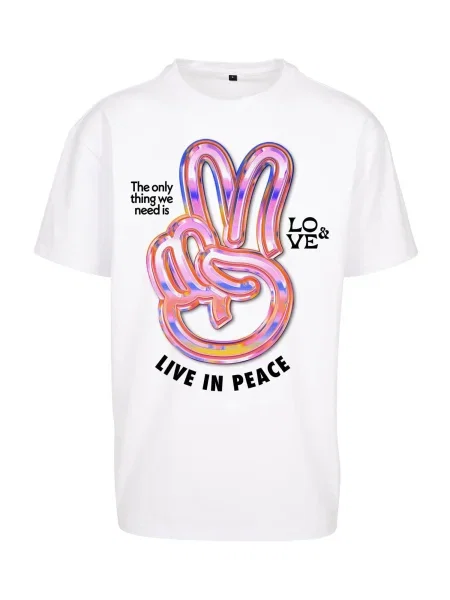 Tricou Mister Tee alb