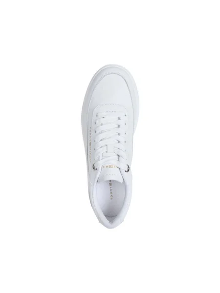 Pantofi Tommy Hilfiger din piele alb