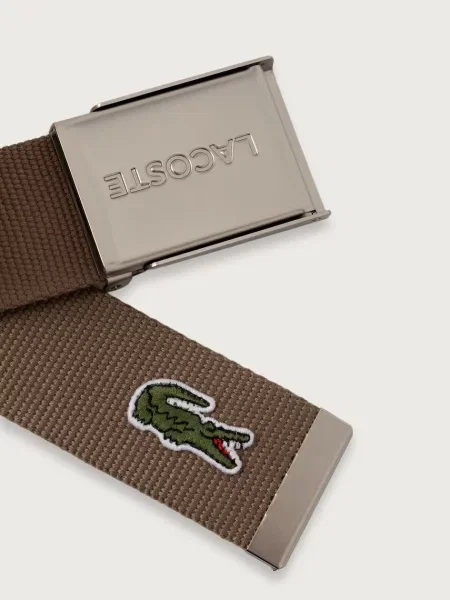 Lacoste curea pentru bărbați maro