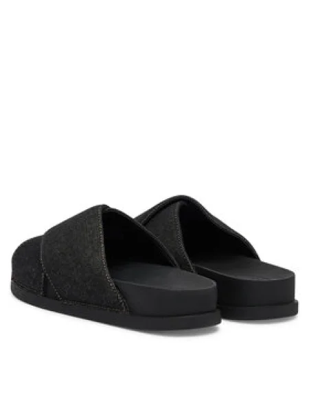 Tommy Jeans Šľapky Tjw Comfort Slides Washed Denim čierna