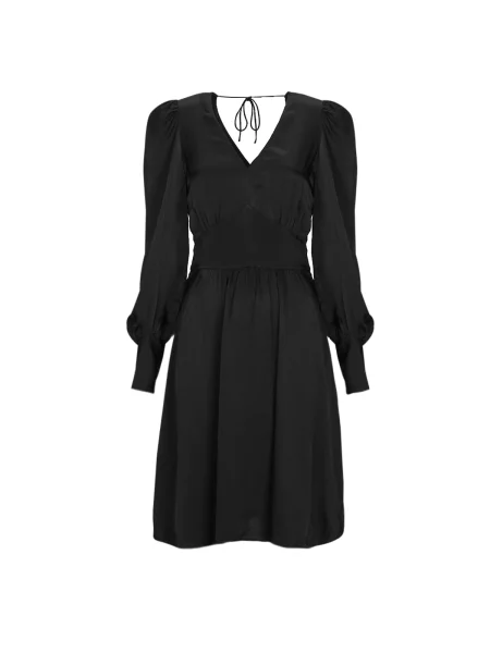 Mini obleka Boss črna