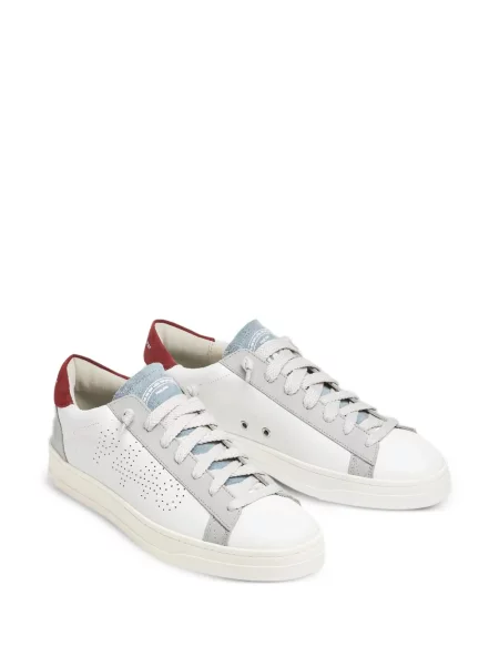 Sneakerși P448 cu autograf alb