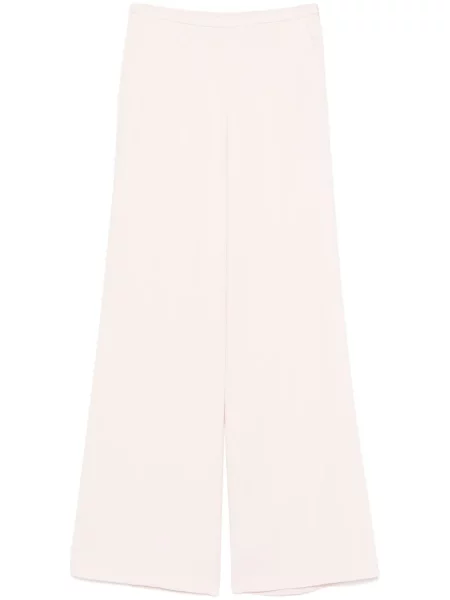 Pantaloni Forte_forte din crep roz