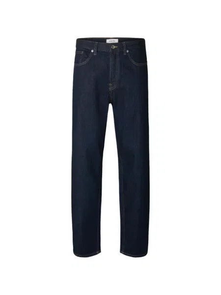 Pantaloni Selected albastru