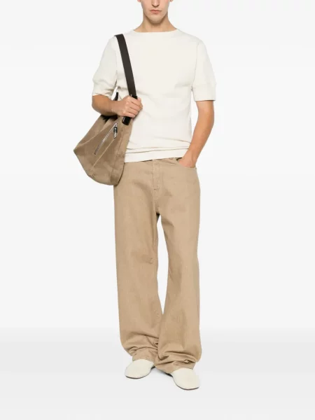 Scurt tricou Lemaire tricotate