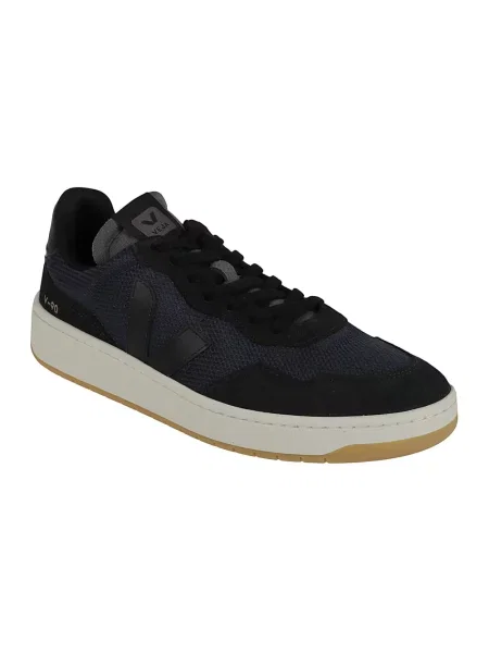 Sneakersy Veja skórzane niebieskie