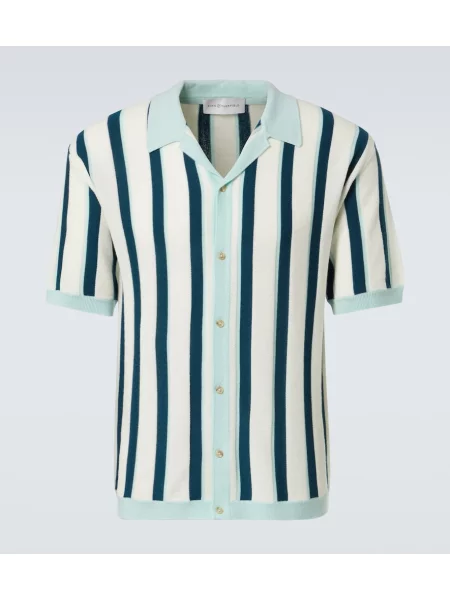 Vlněná pruhovaná košile King & Tuckfield