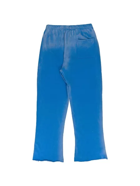 Pantaloni Thirteen Studios cu imagine alergare albastru