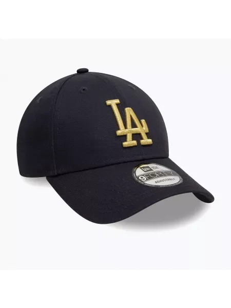 New Era Metallic Los Angeles Dodgers бейзболна шапка navy синьо