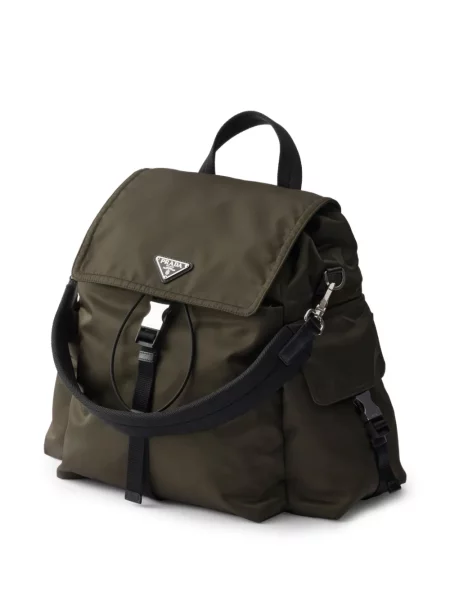 Rucsac Prada din piele verde