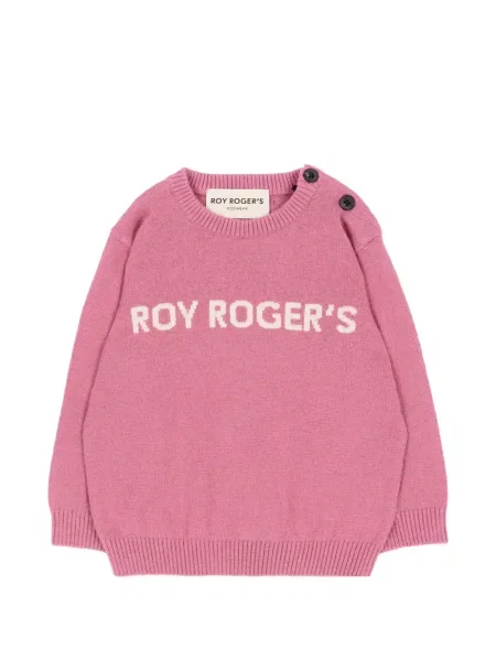 Sweter dziecięcy Roy Rogers różowy