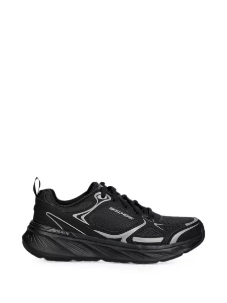 Sneakerși Skechers plasă negru