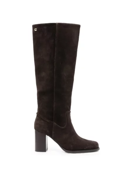 Botine Maje din piele maro