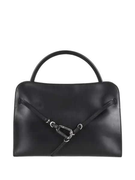 Geantă shopper Francesco Biasia din piele negru