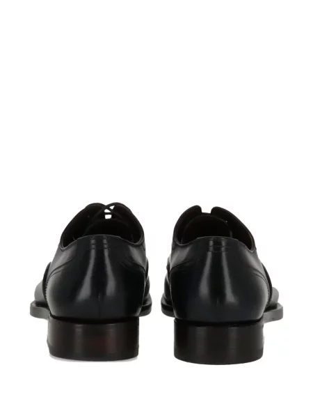 Pantofi derby Ferragamo din piele albastru