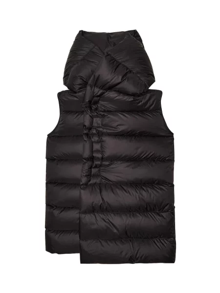 Πουπουλένιο γιλέκο Rick Owens μαύρο