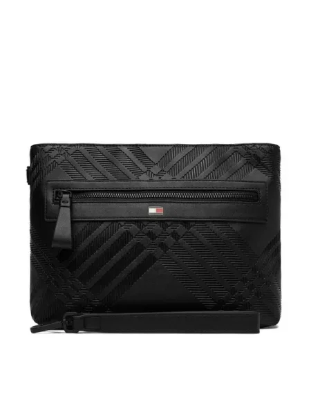 Tommy Hilfiger Мъжка чантичка Th Corp Pouch черен