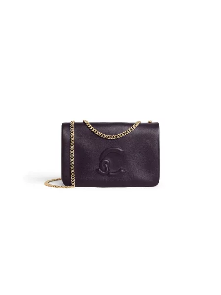 Torebka crossbody Coccinelle fioletowa