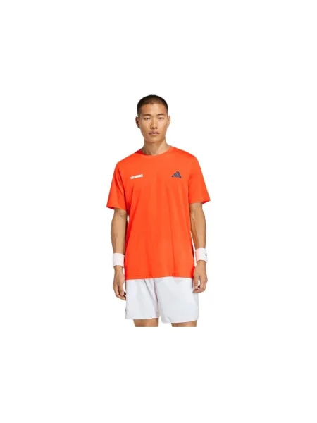 Póló Adidas narancsszínű