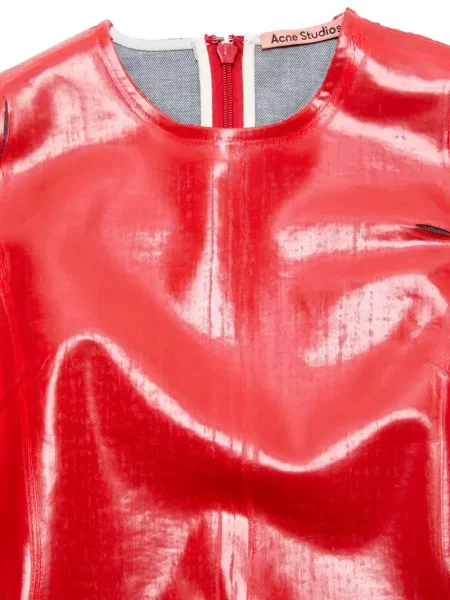 Lung top Acne Studios roșu