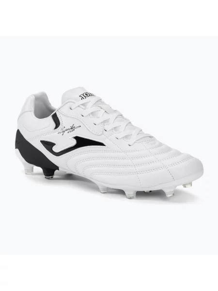 Încălțăminte de fotbal pentru bărbați Joma Aguila Cup FG white/black alb