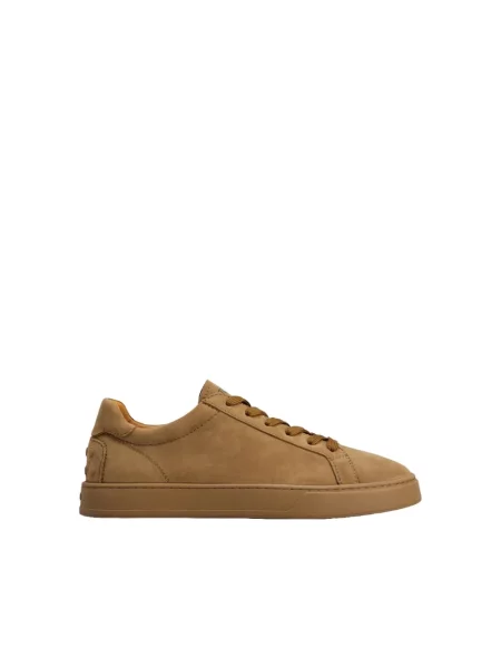 Sneakersy Tod's skórzane brązowe
