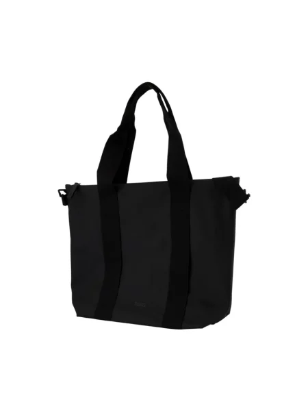 Rains plecak 2 Way Tote Backpack Mini duży gładki czarny