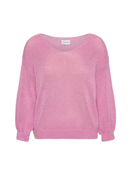 Dzianinowy sweter Americandreams różowy