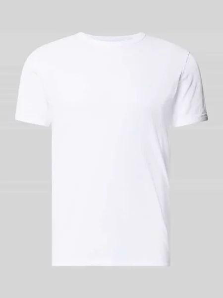 T-shirt o kroju regular fit z mieszanki bawełny Jack & Jones biała