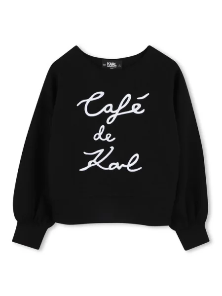 Karl Lagerfeld Kids Суитшърт S черен