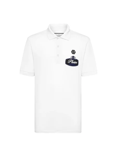 Koszulka polo Philipp Plein biała