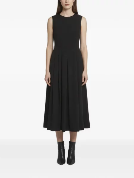 Rochie midi Max Mara fără mâneci negru