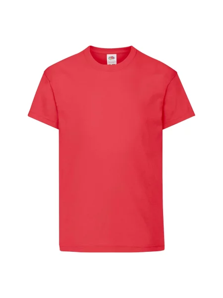 Tricou copii Fruit Of The Loom roșu