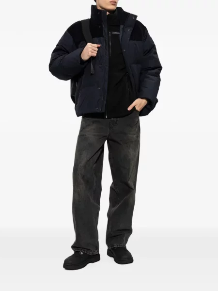 Geacă cu puf Canada Goose albastru