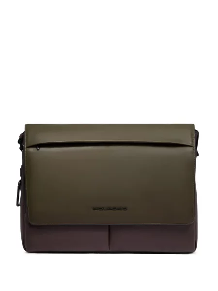 Чанта за през рамо Piquadro зелено