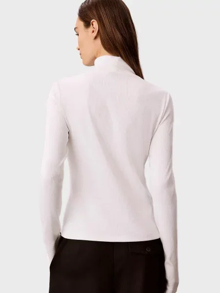 Водолазка Calvin Klein Jeans для гольфа белая