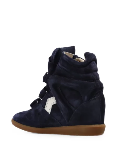 Sneakerși Isabel Marant cu pană albastru