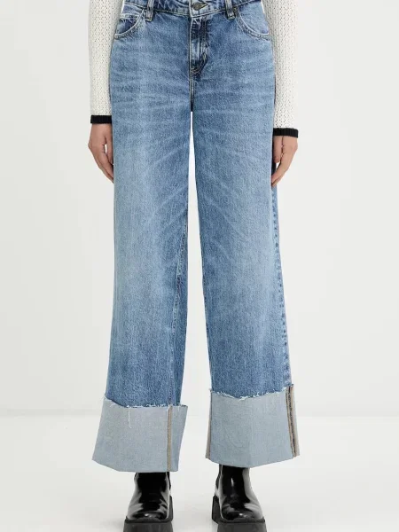 Kavbojke Guess Jeans modra