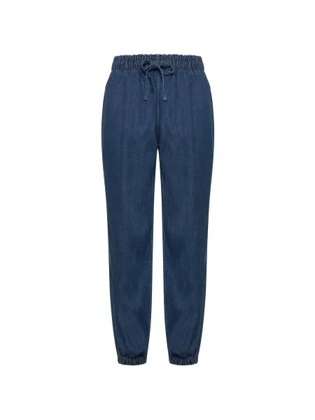 Lyocell denim ruha Deha kék