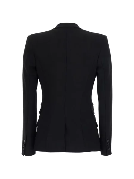 Ușor geacă Elisabetta Franchi negru