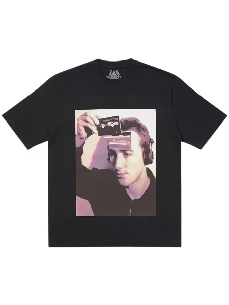 Tricou Palace cu imagine negru