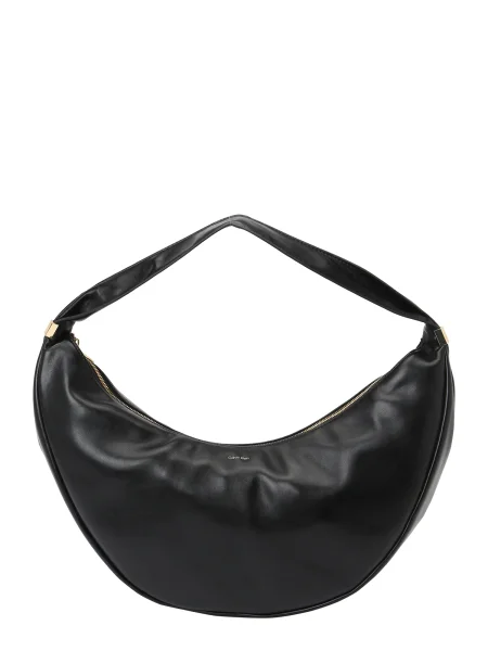 Rankinė Calvin Klein Pinched Soft Crescent Lg juoda