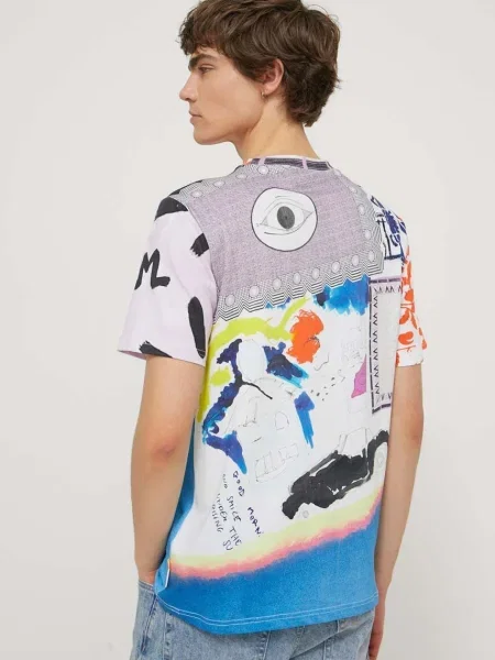 Desigual póló férfi mintás