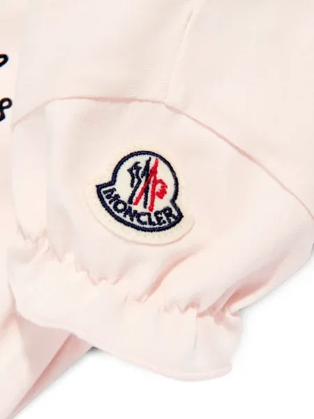Koszulka dziecięca Moncler Enfant różowa