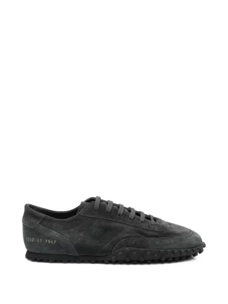 Sneakerși Common Projects din piele de căprioară gri