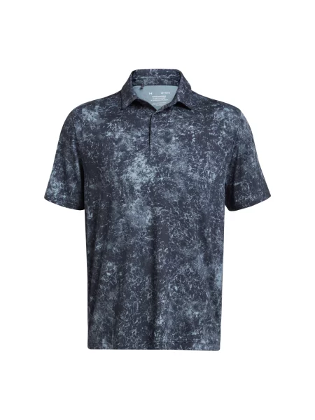 Polo Under Armour cu imagine albastru