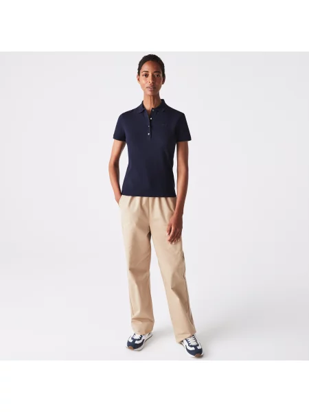 Lacoste поло синє