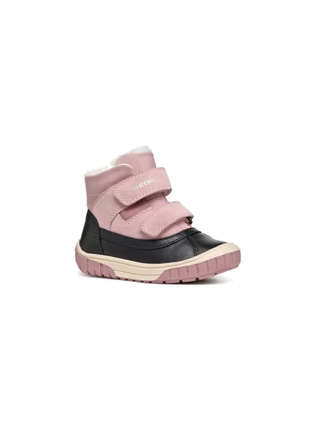 Zimske čizme Geox B Omar Girl Wpf S crna