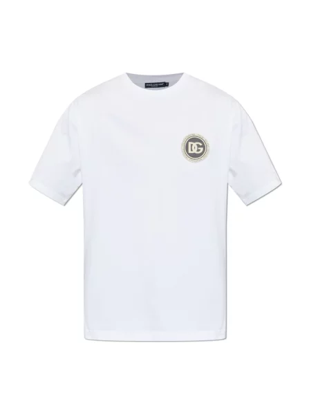 Koszulka Dolce And Gabbana z logo biała