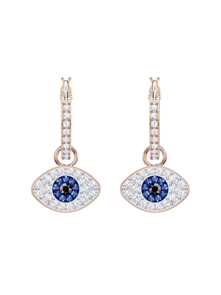Kolczyki Swarovski niebieskie